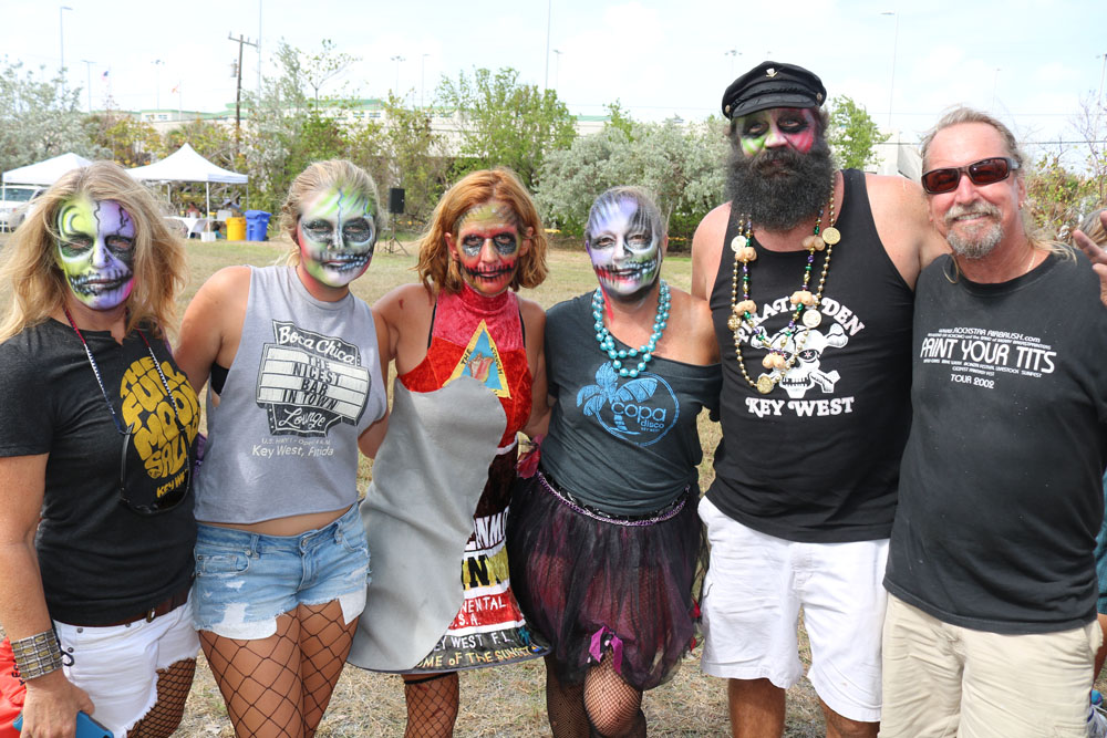 Zombie Bike Ride 2017 photo - Duval Street, Key West